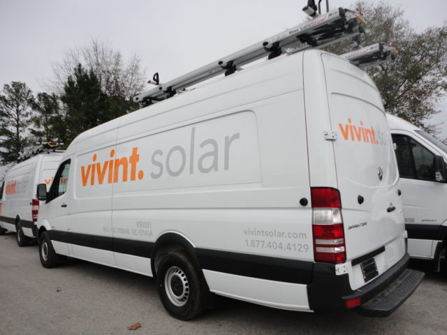 Vivint Solar Van